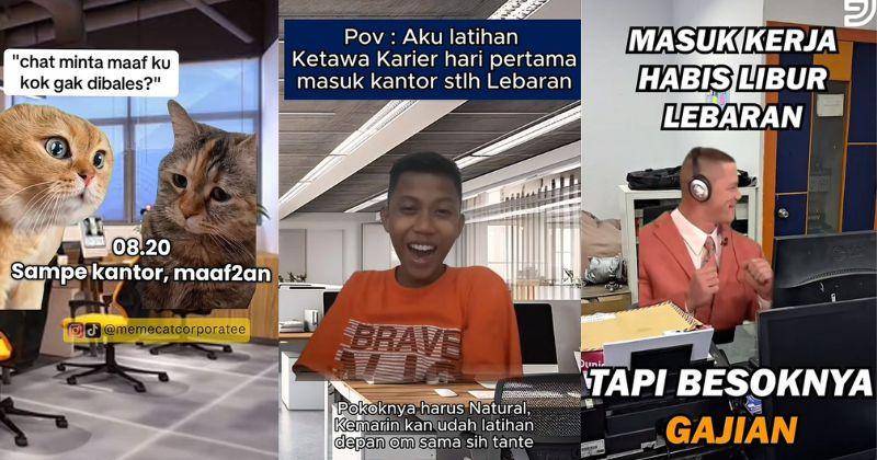 10 Meme Lucu Masuk Kerja setelah Libur Panjang, Bikin Ngakak